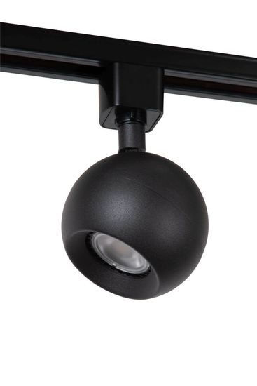 Lucide TRACK FAVORI spot Deckenleuchte GU10 360° drehbar Schwarz 09953/01/30