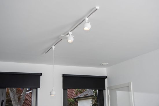 Lucide TRACK FAVORI Schienenstrahler 1-Phasen Stromschienensystem GU10 360° drehbar Weiß 09953/01/31