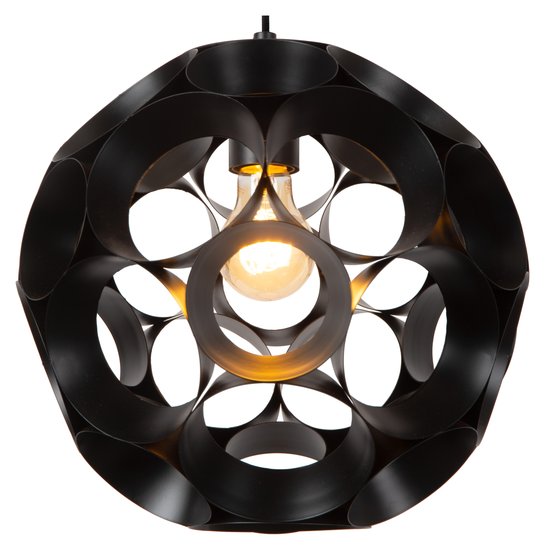 Lucide HANNELORE Pendelleuchte E27 Schwarz 10423/30/30