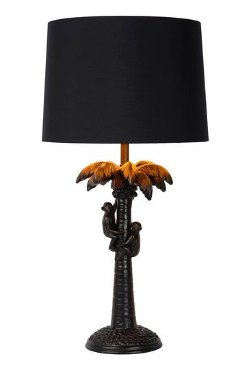 Lucide EXTRAVAGANZA COCONUT Tischlampe E27 Schwarz 10505/81/30