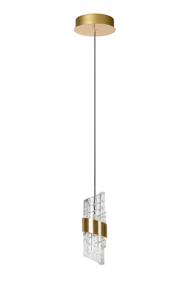 Lucide KLIGANDE LED Pendelleuchten 9W Warmweiss Modern Mattgold 70-150cm 13496/07/02
