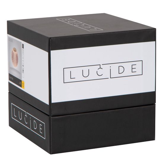 Lucide CINTRA LED Tischlampe 3-Stufen-Dimmer 1,5W dimmbar Transparent, Mattes Gold, Messing 95Ra 13599/01/60