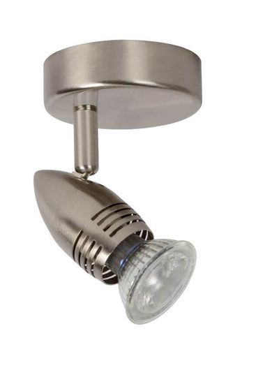 Lucide CARO-LED LED Deckenleuchte GU10 5W 360° drehbar Chrom Matt 13955/05/12