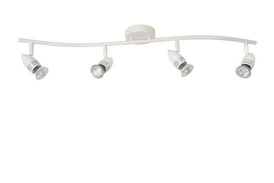 Lucide CARO-LED LED Deckenleuchte 4x GU10 4x 5W 360° drehbar Weiß 13955/20/31