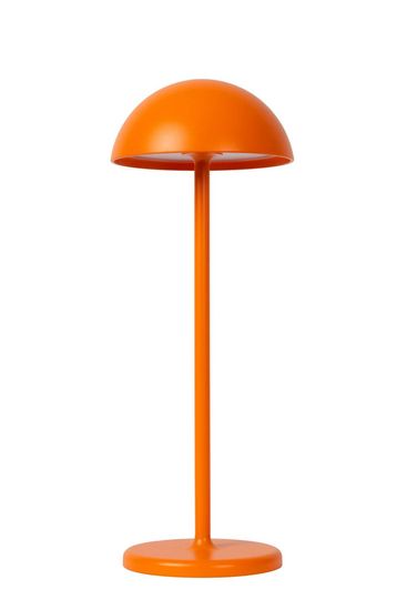 Lucide JOY LED Tischlampe Außen Outdoor 1,5W dimmbar Orange IP54 15500/02/53