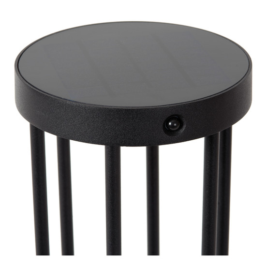 Lucide JACKSON LED Pollerleuchte 2W dimmbar IP65 Steuerbare Lichtfarbe Modern Schwarz 15812/02/30