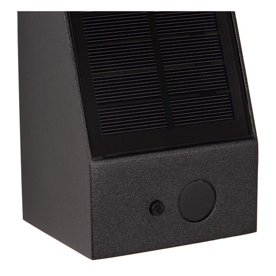 Lucide IRWIN LED Wandleuchte 2W dimmbar IP54 Steuerbare Lichtfarbe Modern Schwarz 15816/02/30