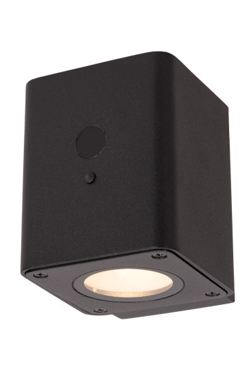 Lucide RAMIN LED Wandleuchte 1W dimmbar IP54 Steuerbare Lichtfarbe Modern Schwarz 15818/01/30