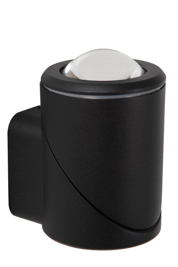 Lucide ERIN LED Wandstrahler 5W IP65 Warmweiss Modern Schwarz 15820/05/30