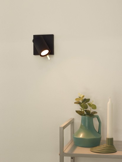 Lucide GRONY LED Deckenleuchte GU10 Dim-to-warm 5W dimmbar 360° drehbar Schwarz, Mattes Gold, Messing 95Ra 17998/05/30