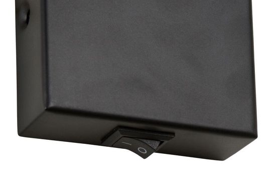 Lucide BUDDY LED Wandleuchte 4W mit flexiblem Lesearm Schwarz, Chrom 18293/03/30