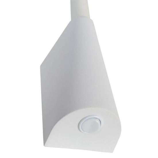 Lucide GALEN-LED LED Wandleuchte 3W mit flexiblem Lesearm Weiß 18294/03/31