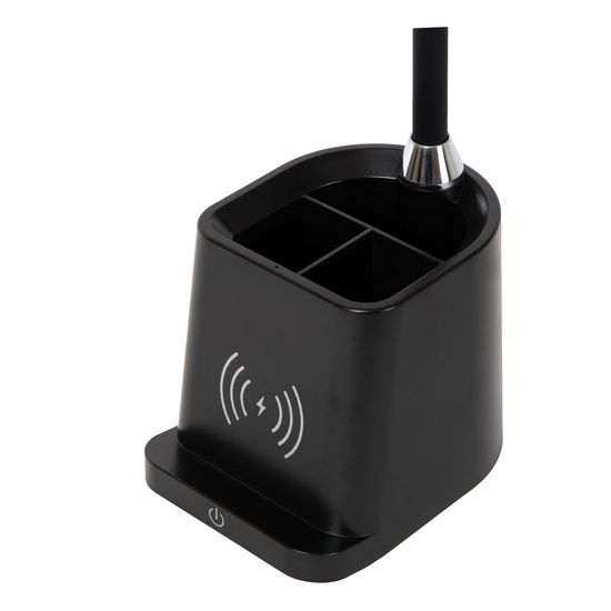 Lucide TESSA LED Schreibtischleuchte 3,2W dimmbar mit flexiblem Lesearm Schwarz 18675/04/30