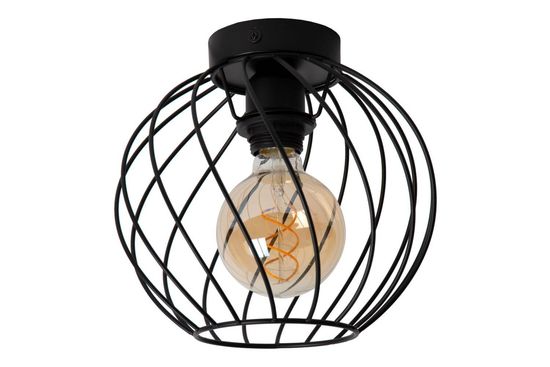 Lucide DANZA Deckenleuchte E27 Schwarz 21128/25/30