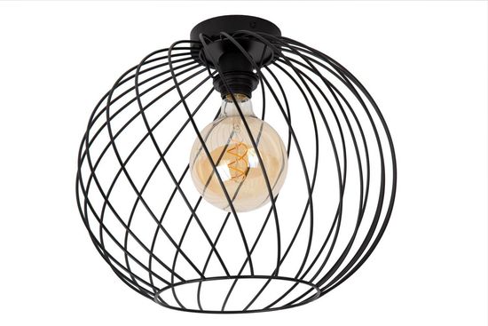 Lucide DANZA Deckenleuchte E27 Schwarz 21128/40/30