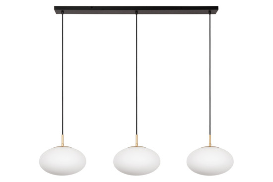 Lucide ELYSEE E27 Pendelleuchten 3-fach Klassisch Opal 70-150cm 21430/03/61