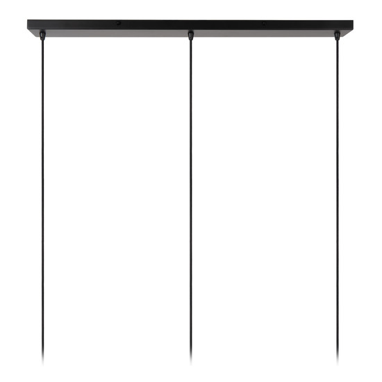 Lucide ALMELO E27 Pendelleuchten 3-fach Modern Schwarz 60-150cm 21434/03/30