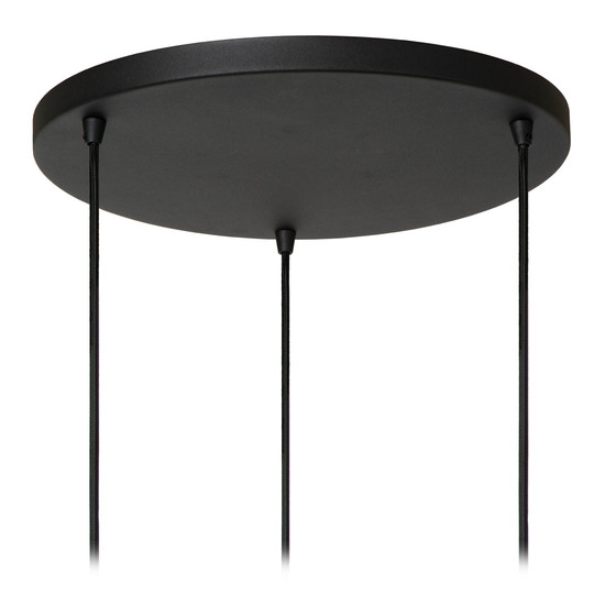 Lucide TRIBUTE E27 Pendelleuchten 3-fach Landhausstil Beige 120-350cm 21435/13/38