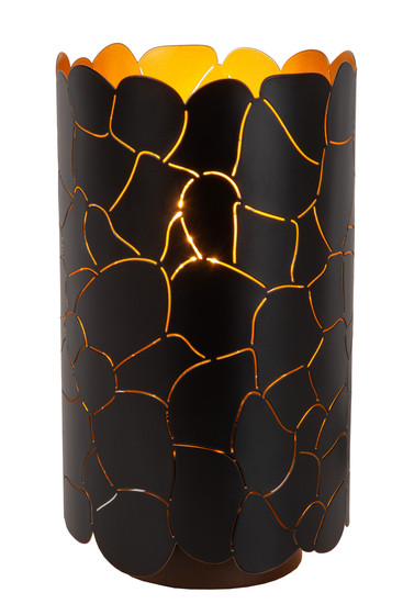 Lucide ALMELO E27 Tischlampe Modern Schwarz 21534/15/30