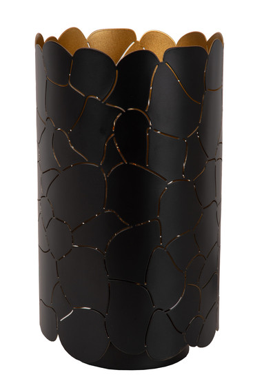 Lucide ALMELO E27 Tischlampe Modern Schwarz 21534/15/30