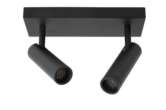 Lucide GRADO GU10 (MR11) Deckenstrahler 2-fach Modern Schwarz 22974/02/30