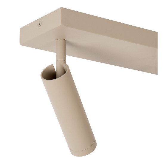 Lucide GRADO GU10 (MR11) Deckenstrahler 2-fach Modern Taupe 22974/02/41