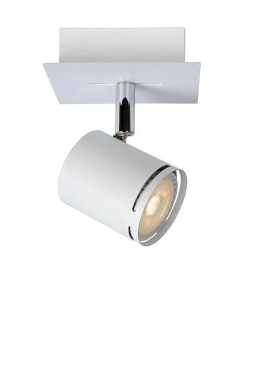 Lucide RILOU LED Deckenleuchte GU10 5W dimmbar 360° drehbar Weiß, Chrom 26994/05/31