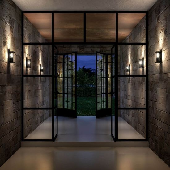 Lucide CLAIRE Außen-Wandleuchte E27 Anthrazit IP54 27885/01/30