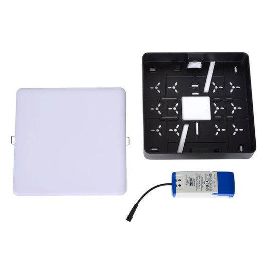 Lucide CERES-LED LED Deckenleuchte 30W dimmbar Schwarz, Weiß IP44 28113/30/30