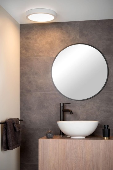 Lucide BRICE-LED LED Deckenleuchte 30W dimmbar Weiß IP44 28116/30/31