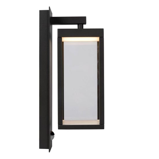 Lucide CLAIRETTE LED Außen-Wandleuchte 15W Anthrazit Sensor IP54 28861/10/30