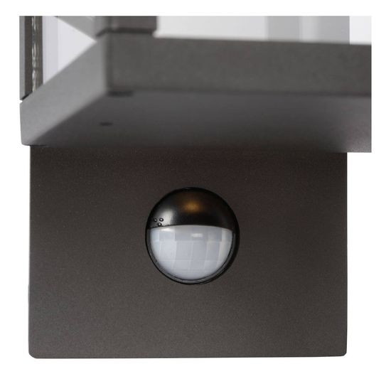 Lucide CLAIRETTE LED Außen-Wandleuchte 15W Anthrazit Sensor IP54 28861/10/30