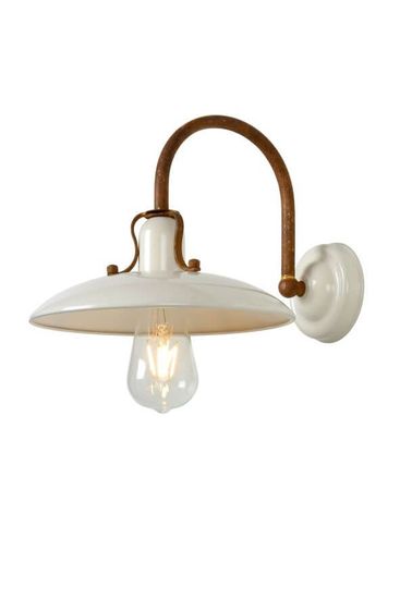 Lucide RÖMER Wandleuchte E27 Beige, Rostfarbe 30276/01/38
