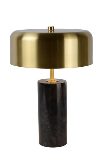 Lucide MIRASOL Tischlampe 3x G9 Schwarz, Mattes Gold, Messing 34540/03/30