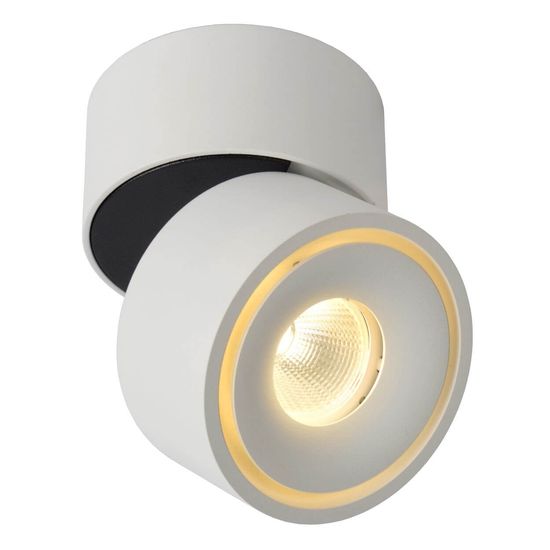 Lucide YUMIKO LED Deckenleuchte 8W dimmbar drehbar Weiß 95Ra 35911/08/31