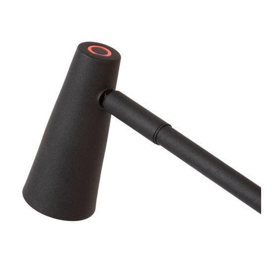 Lucide STIRLING LED Tischlampe 3-Stufen-Dimmer 3W dimmbar 360° drehbar Schwarz 36620/03/30