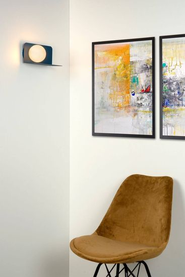 Lucide BONNI Wandleuchte G9 Pastellblau, Opal 45200/01/35 5411212451828