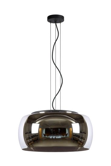 Lucide OLIVIA Pendelleuchte 3x E27 Rauchfarbe Grau, Schwarz 45401/50/65