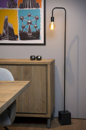 Lucide LORIN Stehleuchte E27 Schwarz 45765/01/30