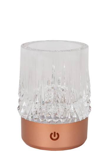 Lucide LILI LED Tischlampe 3W dimmbar Steuerbare Lichtfarbe Modern Kupfer 46520/03/17