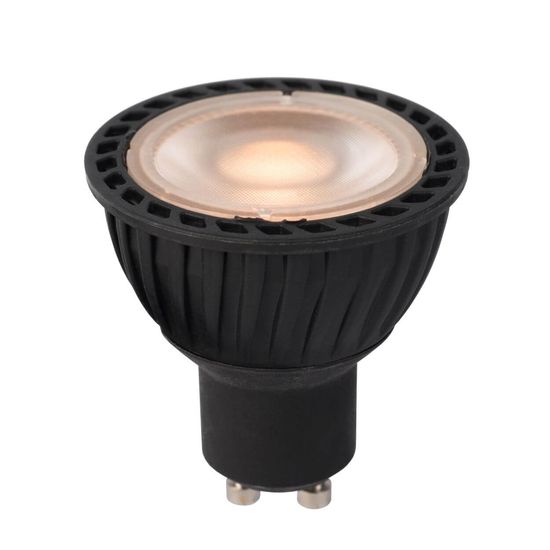 Lucide LED Lampe GU10 3-Stufen-Dimmer 5W dimmbar Schwarz 95Ra 49010/05/30