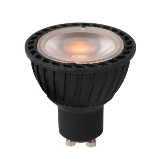 Lucide LED Lampe GU10 3-Stufen-Dimmer 5W dimmbar Schwarz 95Ra 49010/05/30