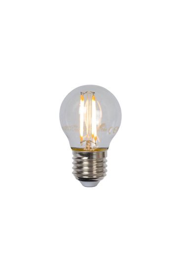 Lucide G45 LED Filament Lampe E27 4W dimmbar Transparent 49021/04/60