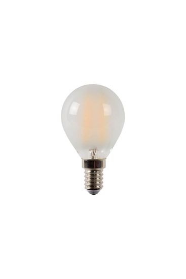 Lucide P45 LED Filament Lampe E14 4W dimmbar Matte 49022/04/67