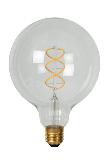 Lucide G125 LED Filament Lampe E27 5W dimmbar Transparent 49033/05/60