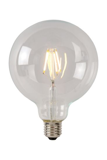 Lucide G95 Class B LED Filament Lampe E27 7W dimmbar Transparent 49087/07/60
