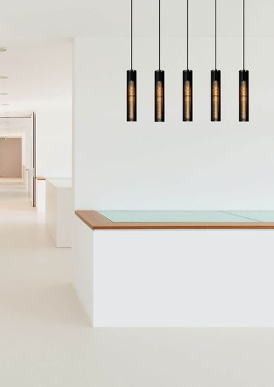 Lucide LIONEL Pendelleuchte 5x E27 Schwarz 73406/05/30