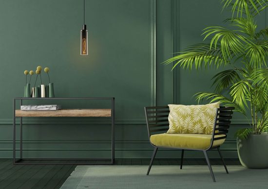 Lucide ORLANDO Pendelleuchte E27 Rauchfarbe Grau, Schwarz 74404/01/65