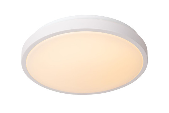 Lucide DASHER LED Deckenleuchte 18W Weiß, Opal Sensor IP44 79110/35/31