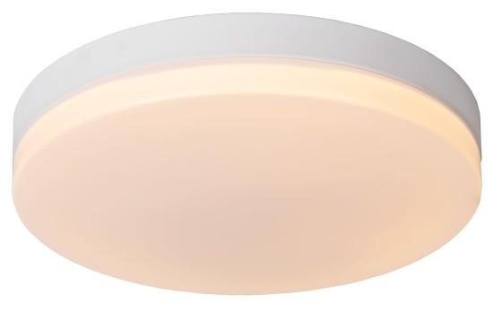 Lucide BISKIT LED Deckenleuchte 36W Weiß, Opal Sensor IP44 79111/40/31